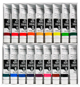 Acryl Gouache extra-fine de Turner - Set basique de 18 tubes 20 ml