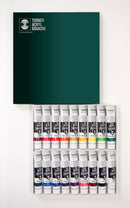 Acryl Gouache extra-fine de Turner - Set basique de 18 tubes 20 ml