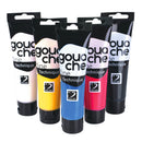 Gouache fine 100ml pack 5 primaire