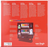 Coffret bois acrylique Van Gogh Inspiration - 14 x 40 ml & accessoires