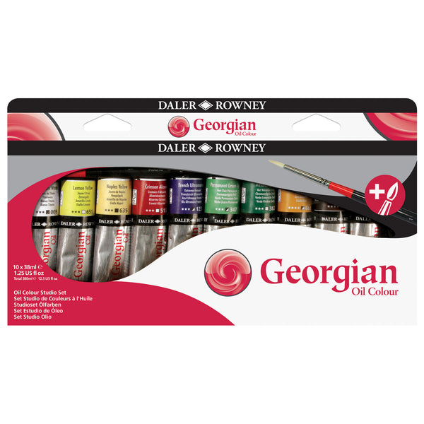 Set 10 tubes 38ml Huile Fine Georgian