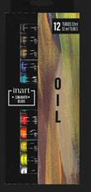 Set Huile 12 ou 24 x 12 ml couleurs assorties - Inart