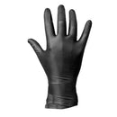 Boîte de 50 paires de gants en nitrile noir - Taille L ou M