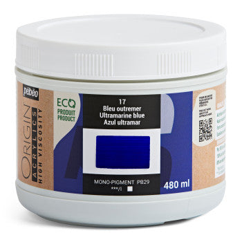 Acrylique Origin 480 ml - 12 couleurs