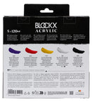 Acrylique fine Blockx - Set de 5 x 120 ml