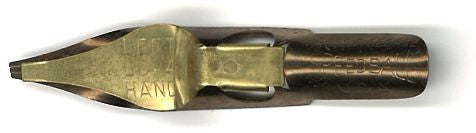 Plume plate acier avec réserve - 1,5 mm gauche