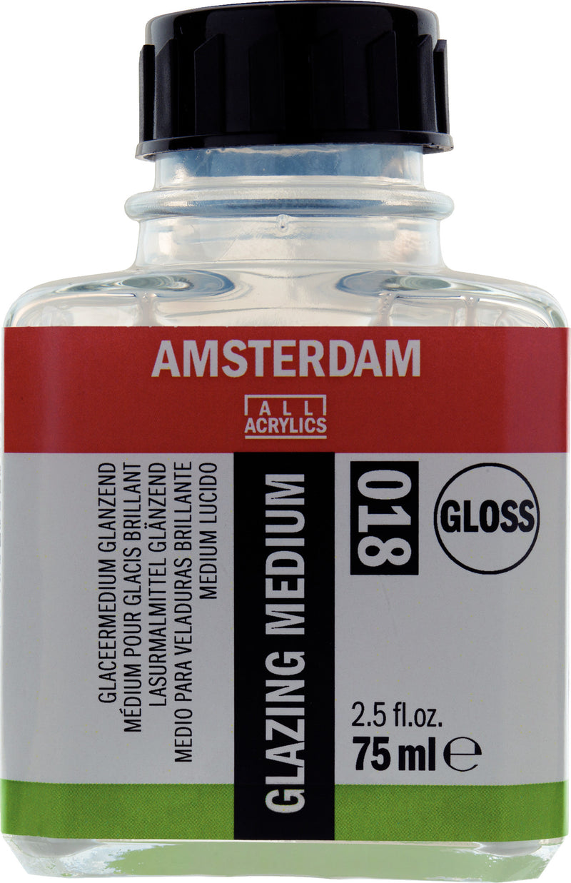 Médium glacis brillant Amsterdam 75 ml