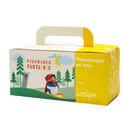 Personnages en bois fantaisie (x10)