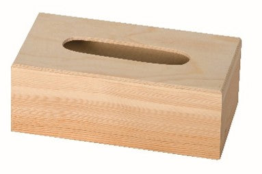 Boîte à mouchoirs en bois 25X9X13 cm