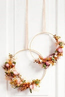 Lot de 2 anneaux en bois 25 & 30 cm