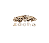 Lettres minuscules bois X104