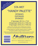Recharges d'éponges x3 palette STA-WET Handy