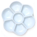 Palette céramique fleur 7 cases