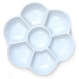 Palette céramique fleur 7 cases