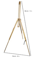 Chevalet de campagne en bambou