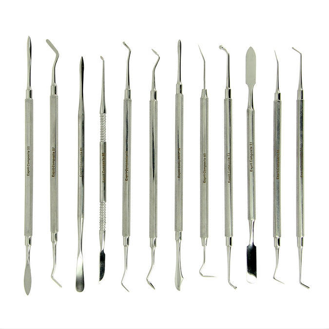 Set 12 pièces outils modelage type "dentiste"