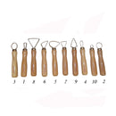 Set de 10 mirettes courtes coupantes