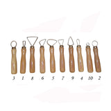 Set de 10 mirettes courtes coupantes