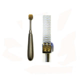 Roulettes inox/bronze