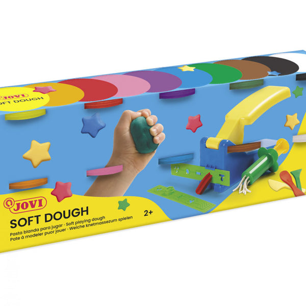 Jovi Soft Dough Blandiver, Bote De 460 G, Color Negro (46010) con Jovi Soft Dough Blandiver, Bote De 460 G, Color Negro (46010) con