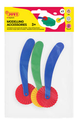 Outils pour découper la pâte à modeler  x 3