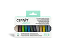 Set 12 mini-pains 25g pâte polymère Cernit - Couleurs nature