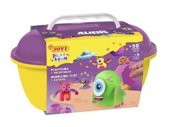 Pâte Plastilina - Coffret Aliens