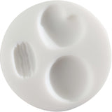 Moule silicone macarons diam 7 cm- Cernit