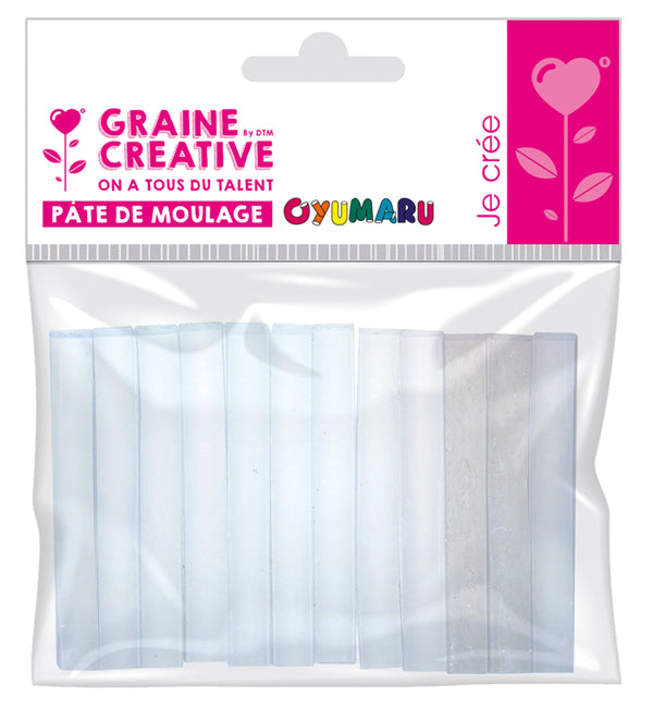 Set de 12 bâtons de pâte transparente Oyumaru