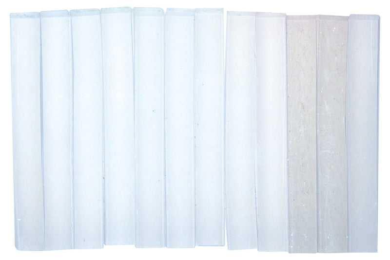 Set de 12 bâtons de pâte transparente Oyumaru