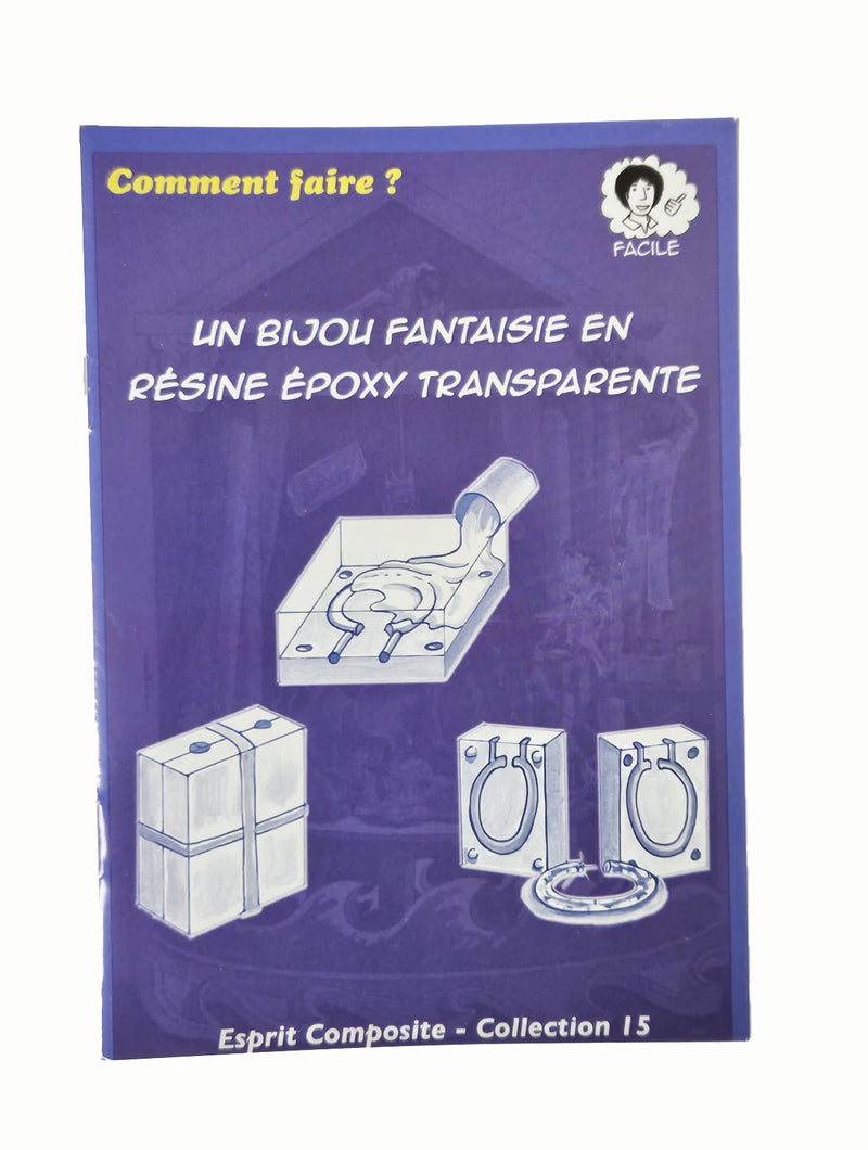 Fiche n°15 - Bijou fantaisie en résine epoxy transparente