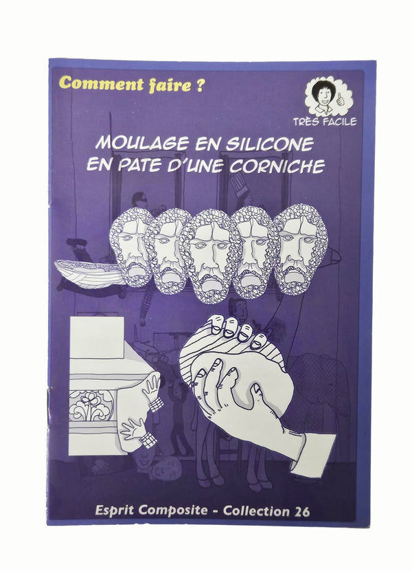 Fiche n°26 - Moulage en silicone en pâte d’une corniche