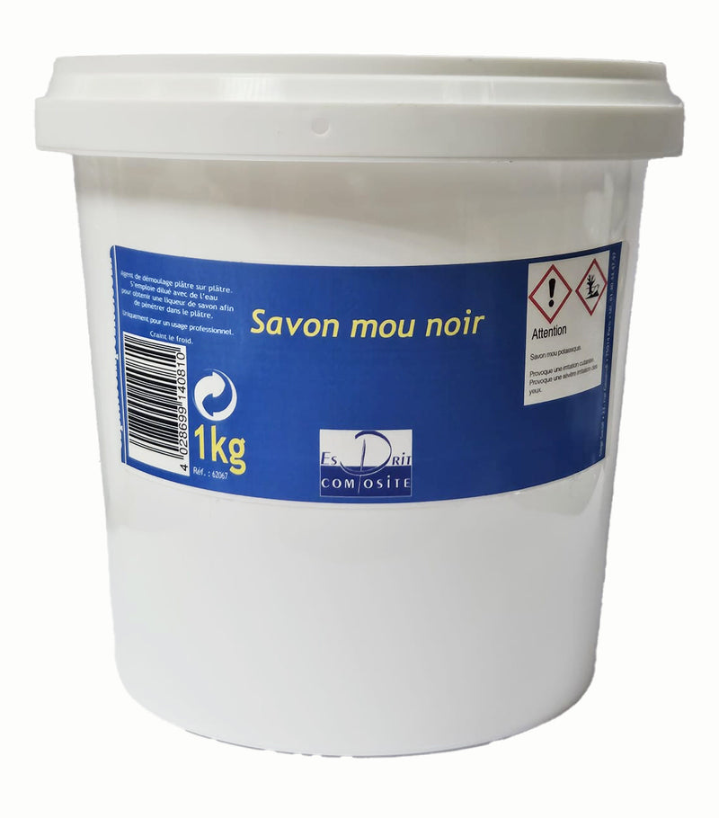 Savon mou noir - Seau 1kg