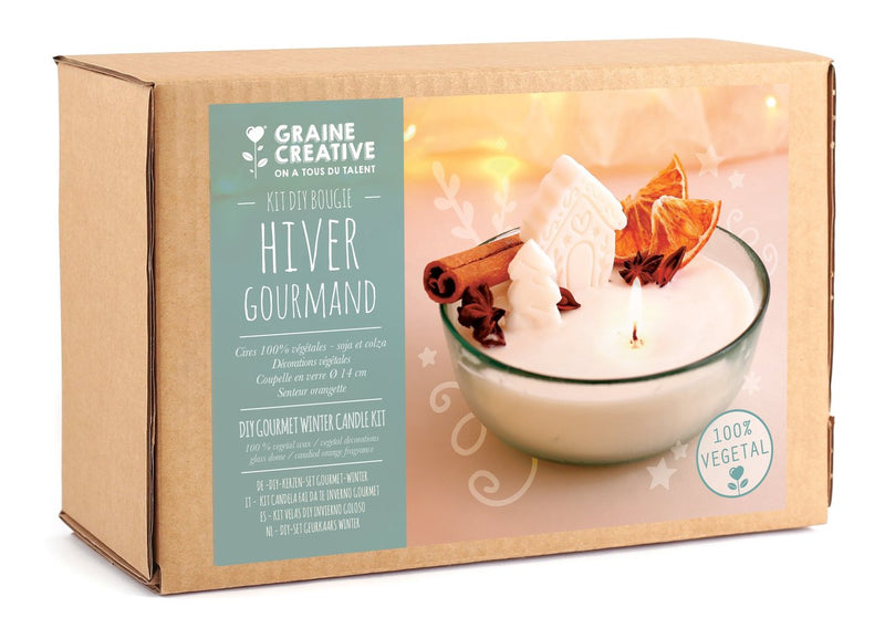 Kit bougie Hiver Gourmand