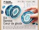 Kit DIY savons coeur de Géode - Graine Créative