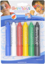 Lot de 6 sticks couleurs Sport