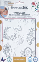 Grim'Tout Tatoos - Tatouages temporaires - 3 modèles