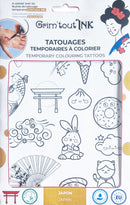 Grim'Tout Tatoos - Tatouages temporaires - 3 modèles