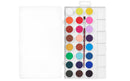 Boîte Aquarelle 24 pastilles 22 mm couleurs assorties + pinceau