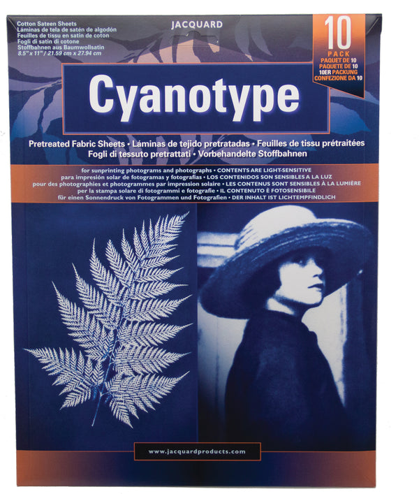 Kit Cyanotype 10 feuilles A4
