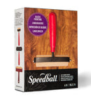 Rouleau encreur souple cadre métallique 10 cm