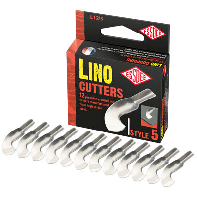 Boîte de 12 gouges lino n°5