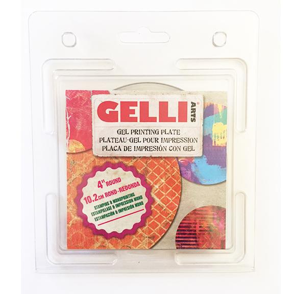 Plaque gel ronde Gelli Arts - 2 diamètres