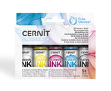 Set encre à alcool pour pâte polymère couleurs primaires 5 x 20 ml