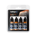 Set de peinture acrylique Cuivre Ancien TMM 4x18ml