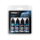 Set de peinture acrylique Bleu Saphir TMM 4x18ml