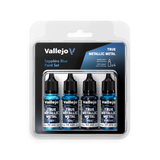 Set de peinture acrylique Bleu Saphir TMM 4x18ml