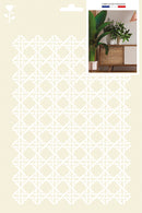 Pochoir A4 - Cannage