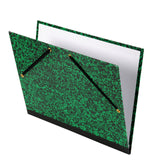 Carton à dessin vert Annonay 45 x 32 cm à élastiques - Canson