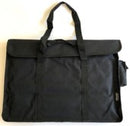 Sac souple noir LUXE en PVC - 3 formats